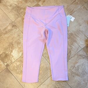 Zella Lavender Cropped Athletic Leggings